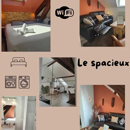 Leclerc - D'hotes - Secteur Thermal 아파트 *