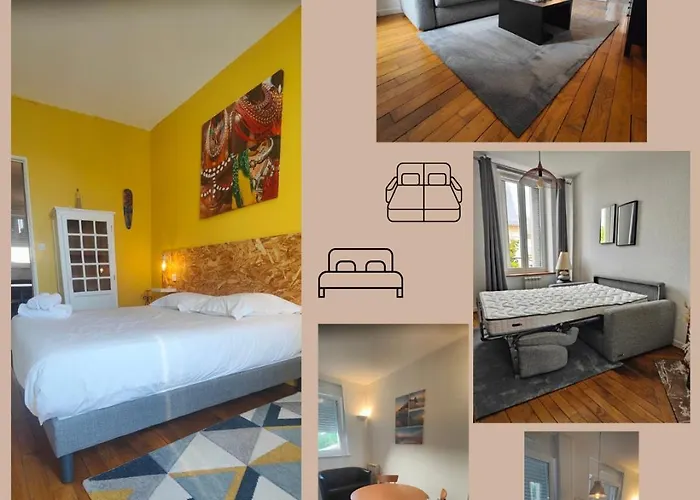 Апартаменты Leclerc - D'hotes - Secteur Thermal Нанси